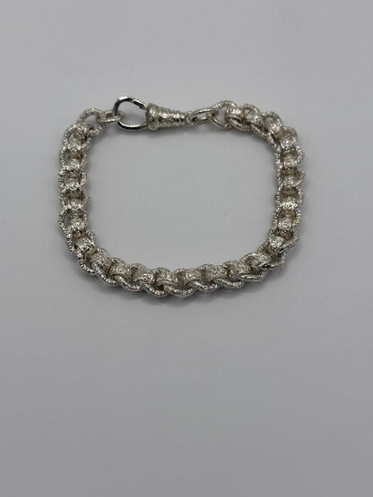 Silver Rollerball Bracelet - 10mm