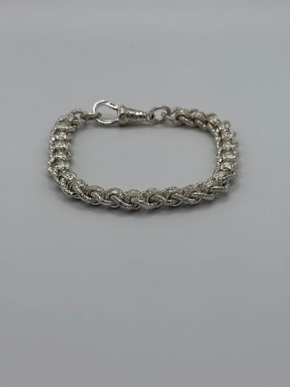 Silver Rollerball Bracelet - 10mm
