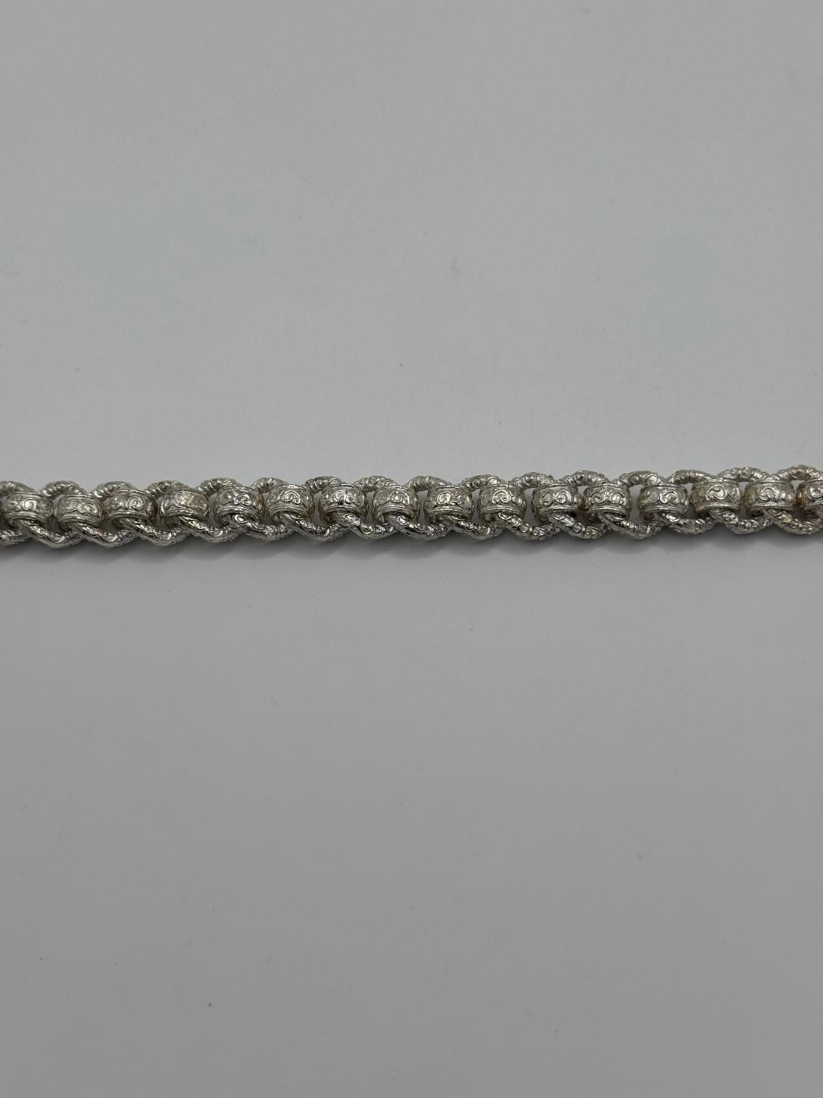 Silver Rollerball Bracelet - 10mm