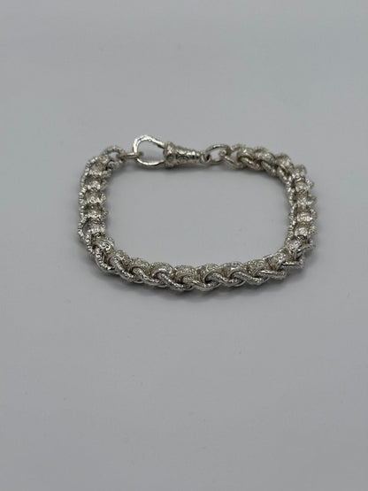 Silver Rollerball Bracelet - 10mm