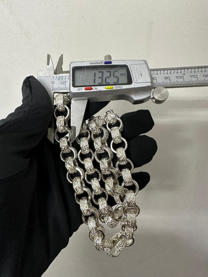 Silver Belcher Chain - 13.5mm