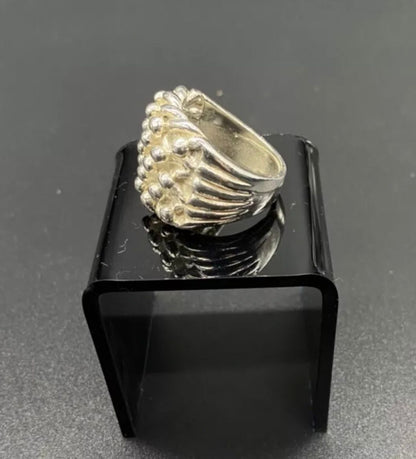 Silver Keeper Ring 5 Row