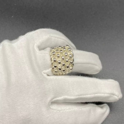 Silver Keeper Ring 5 Row