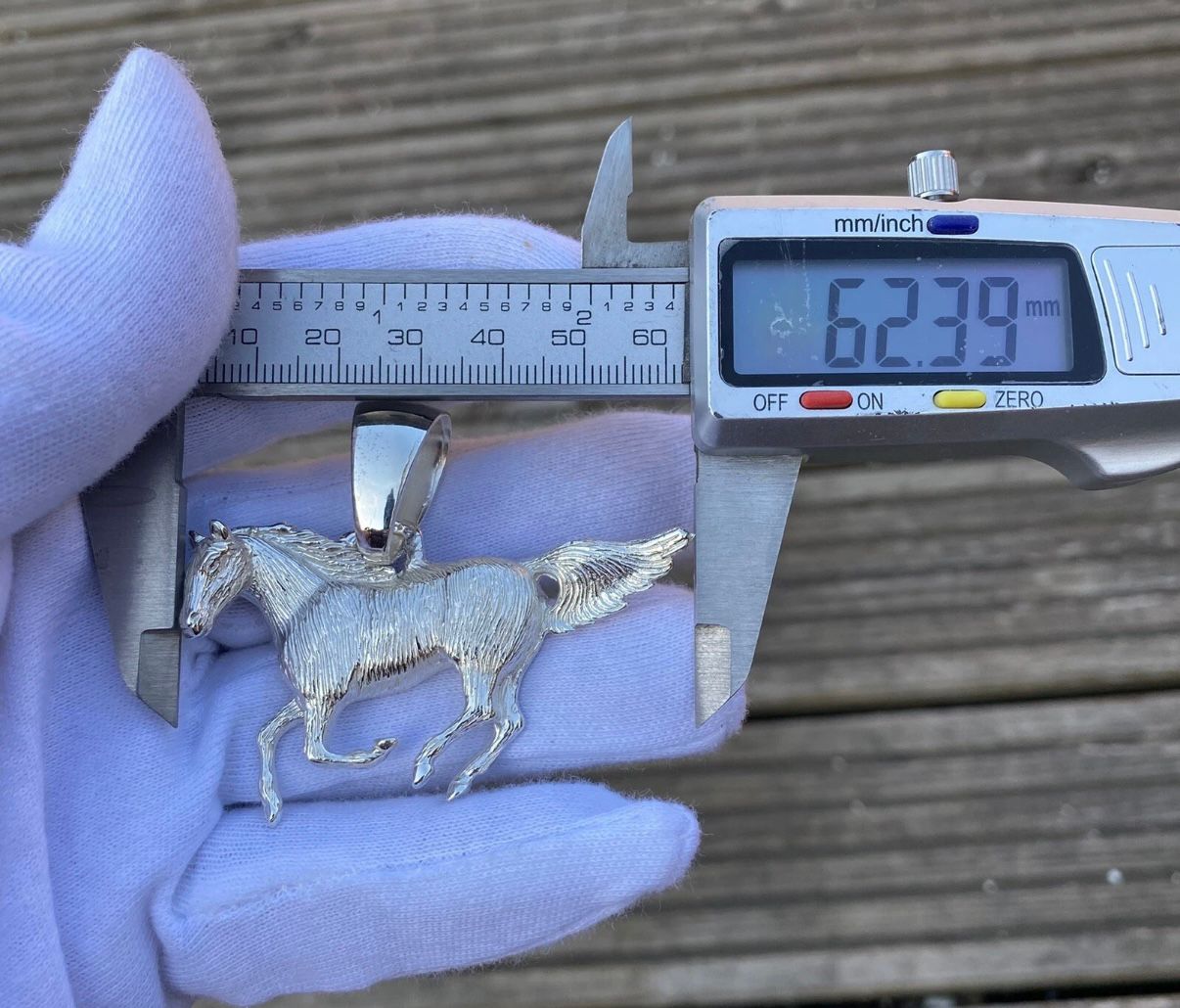 Silver Horse Pendant