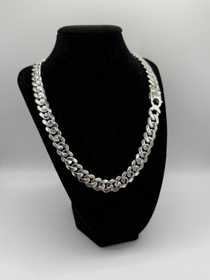 Silver Curb Chain 13mm