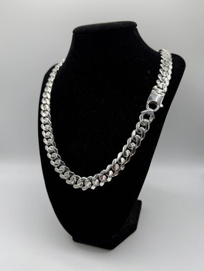 Silver Curb Chain 13mm