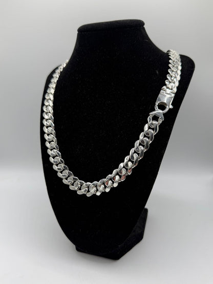 Silver Curb Chain 13mm