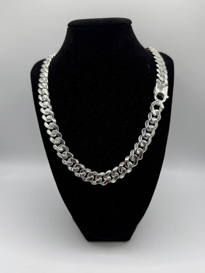 Silver Curb Chain 13mm