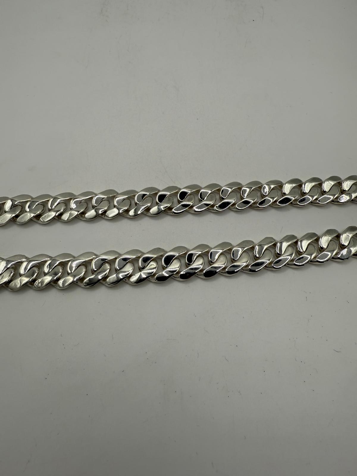Silver Curb Chain 13mm