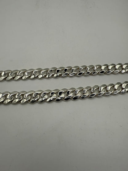 Silver Curb Chain 13mm