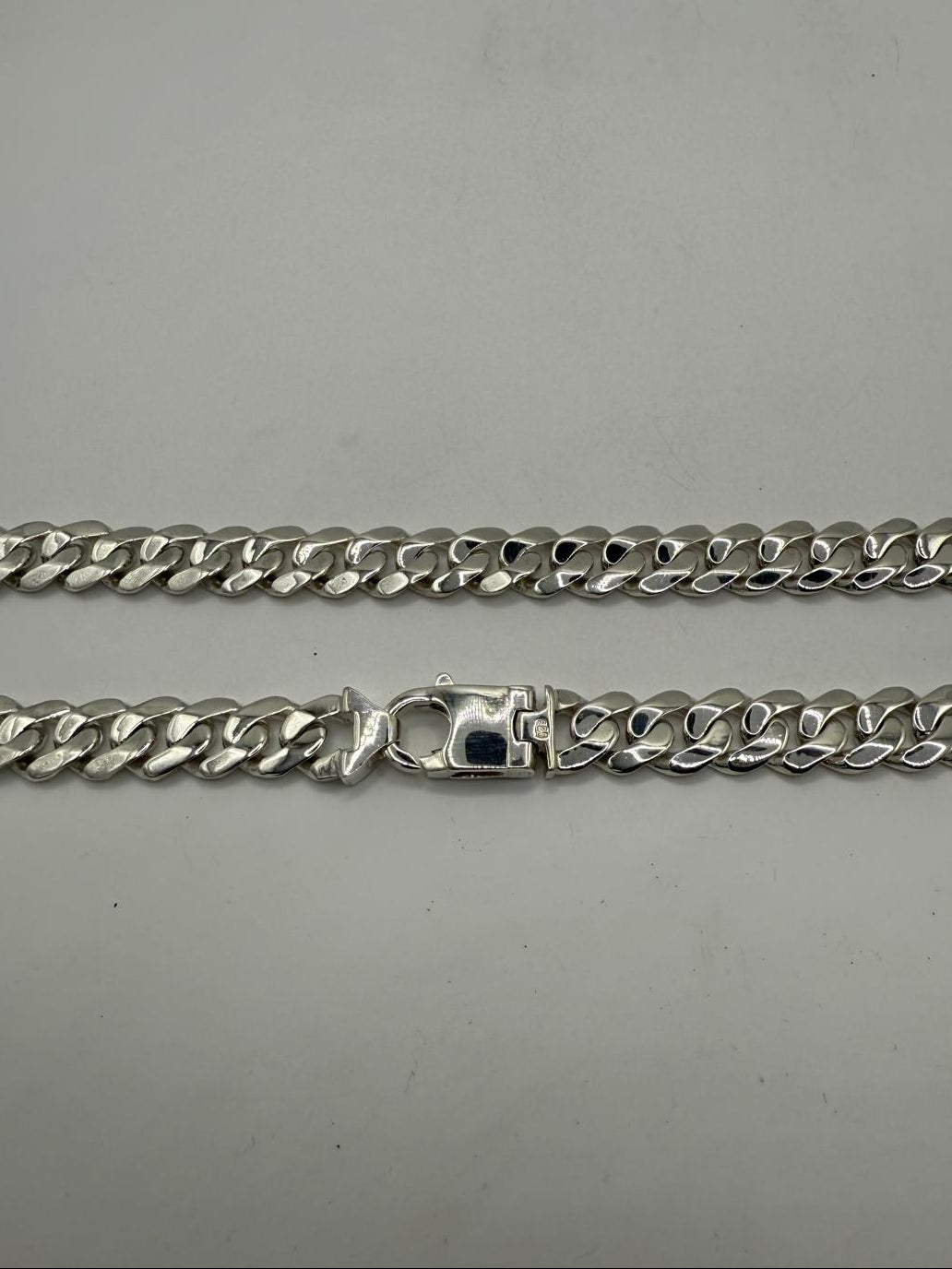 Silver Curb Chain 13mm