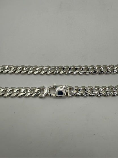 Silver Curb Chain 13mm