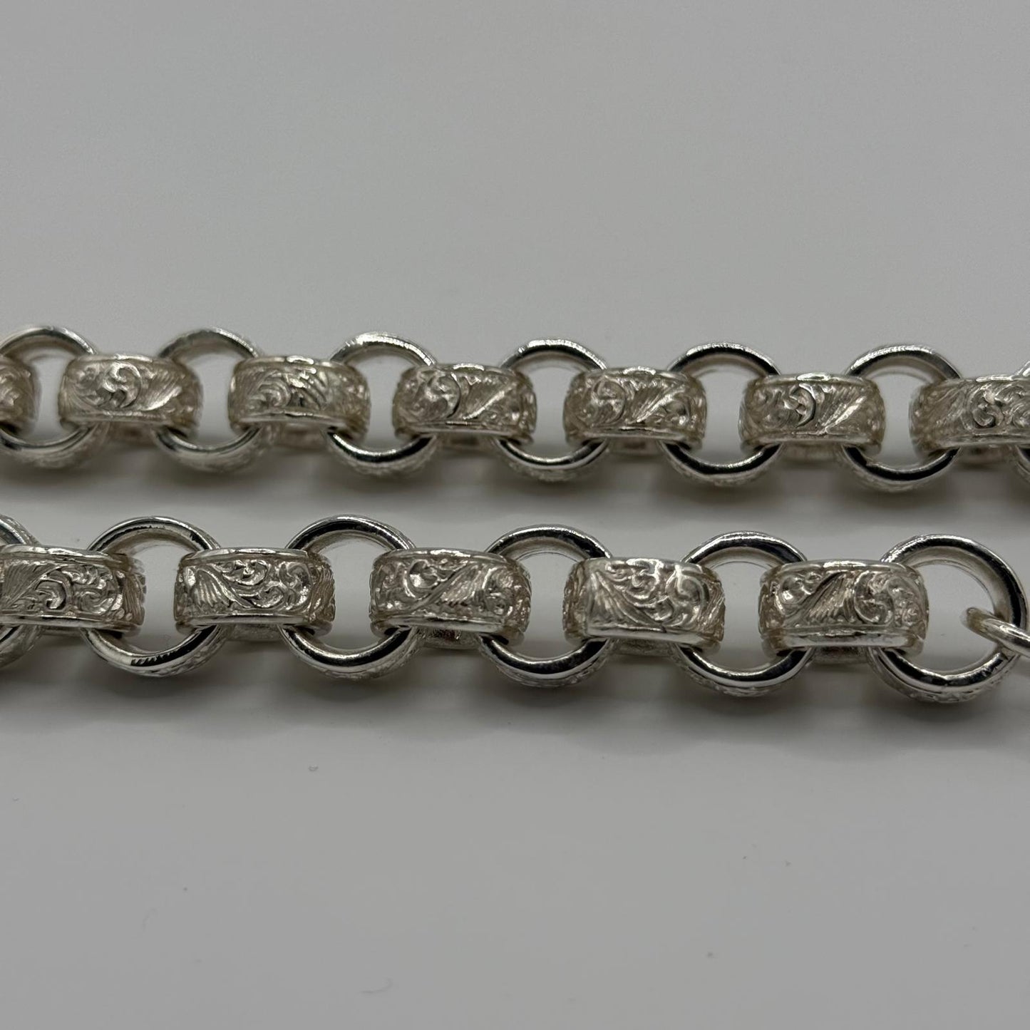 Silver Belcher Chain - 13.5mm